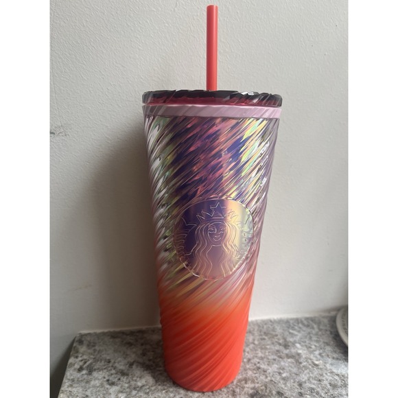 Starbucks Other - Starbucks Coffee & Tea Tumbler, 24oz - Gradient Red NWT